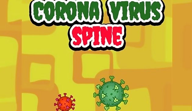 Corona-Virus-Wirbelsäule