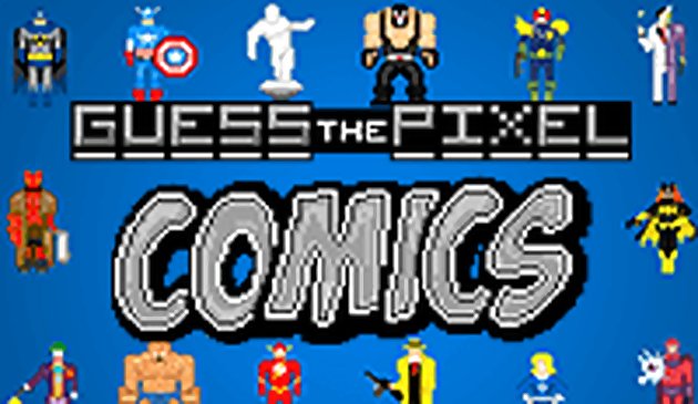 Errate das Pixel: Comics
