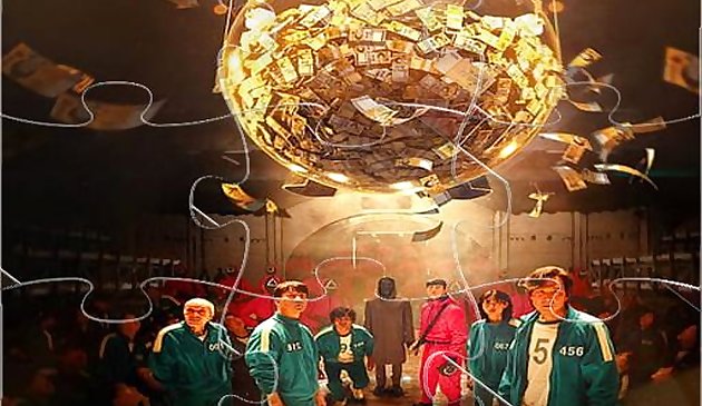 Puzzlespiel Tintenfisch