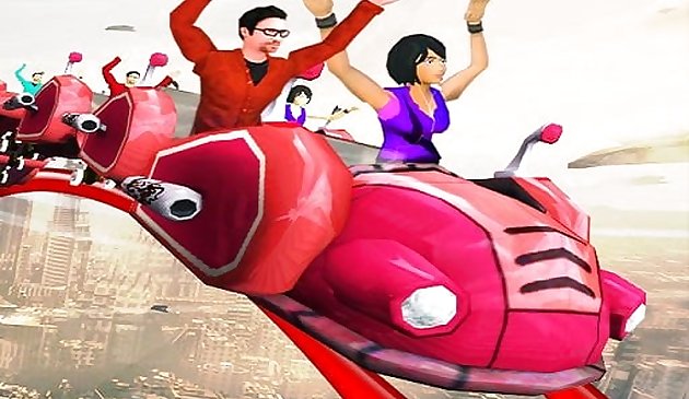 Juego de simulación de montaña rusa imprudente