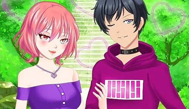 Anime Couples Dress Up Game pour fille