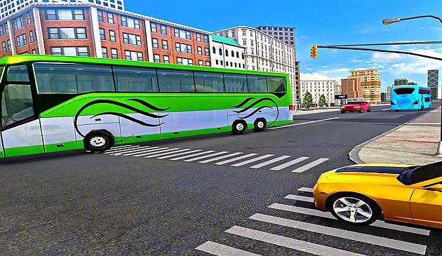 Современный симулятор вождения городского автобуса Новые игры 2020