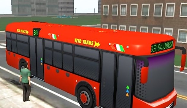 Simulador de autobús Transporte público