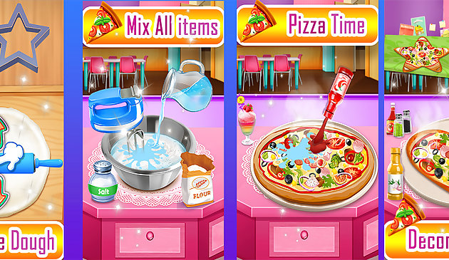 Pizzabäcker kochen und backen Spiele für Kinder