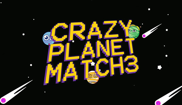 Crazy Planet 3-Gewinnt-Spiel