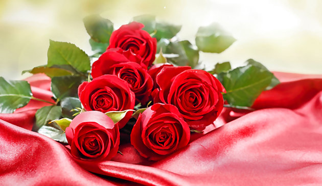 Головоломка «Красные розы»