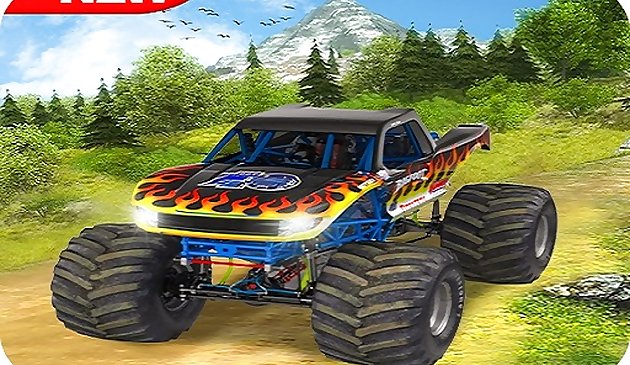 Xtreme Monster Truck Jeu de course tout-terrain