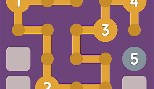 Zahlenlabyrinth-Puzzlespiel