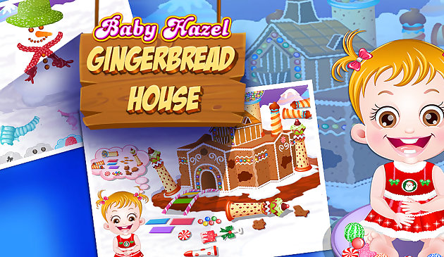 Bebé Hazel Gingerbread House