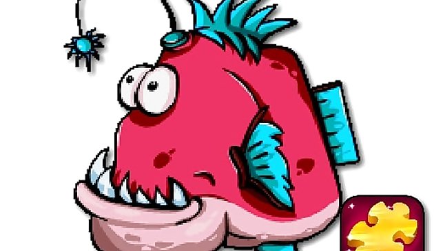 かわいいピラニアジグソーパズル