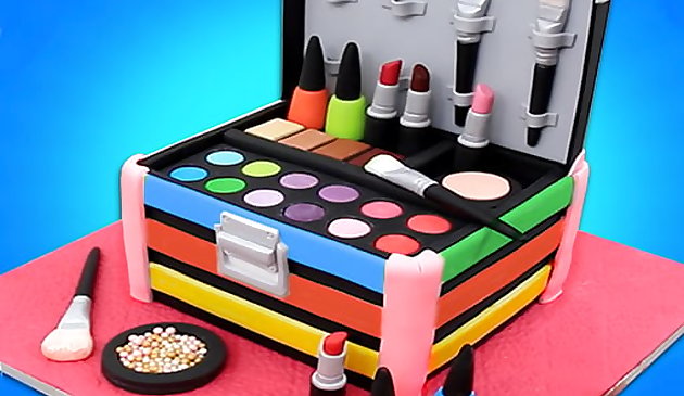Make Up Cosmetic Box Cake Maker - El mejor juego de cocina