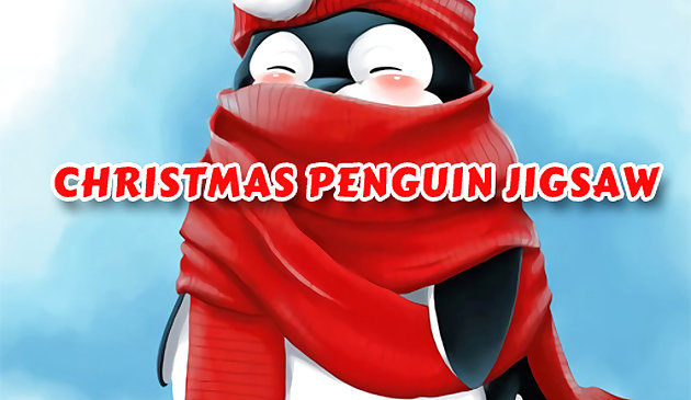Weihnachts-Pinguin-Puzzle