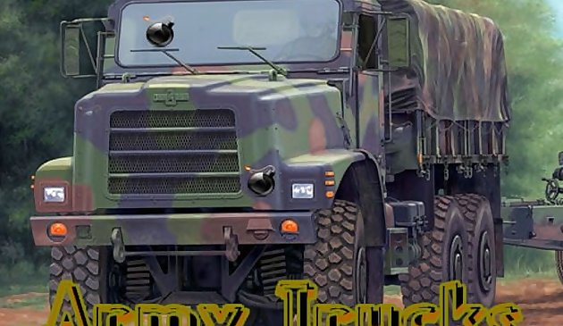 Армейские грузовики Скрытые предметы