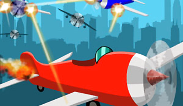 Flugzeug-Schlacht