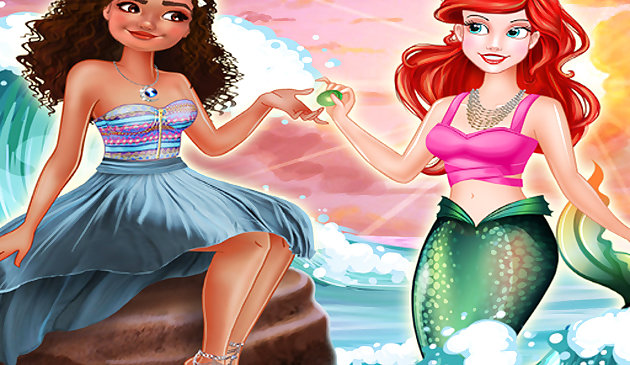 Tiempo de fiesta de las princesas del océano