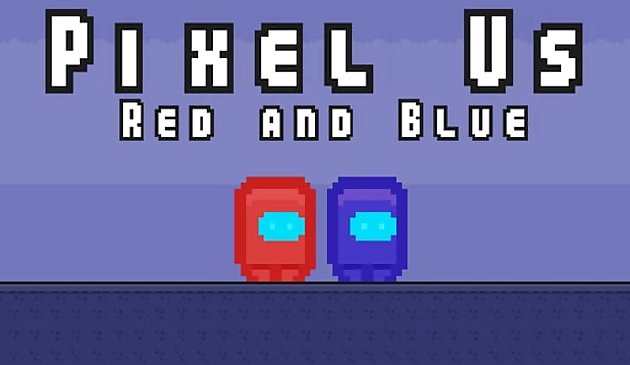 Pixel Us Rojo y Azul