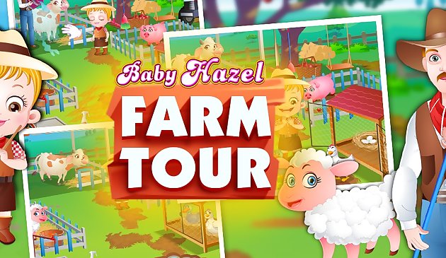 Visite de la ferme Baby Hazel