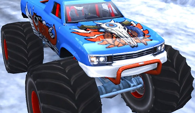 Camión monstruo de invierno