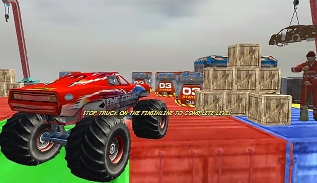 Monster Truck Fahrstunt Spiel Sim
