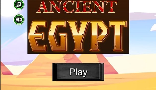 Древний Египет - игра 3 в ряд