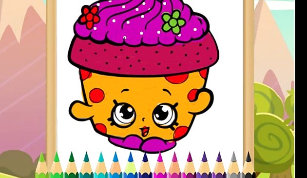 Desserts Coloring Game
