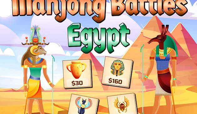 Mahjong kämpft gegen Ägypten