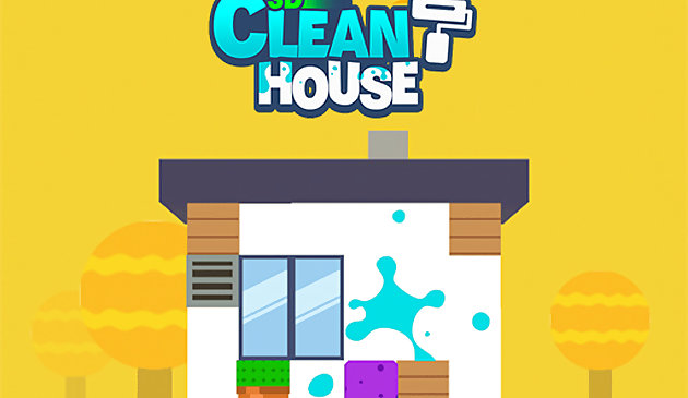 Sauberes Haus 3D
