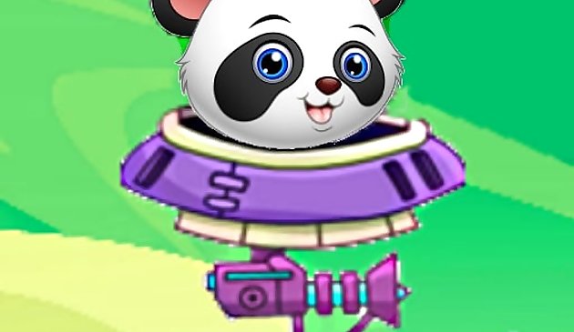 Космическое приключение маленькой панды