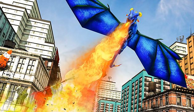 Flying Dragon City Attack