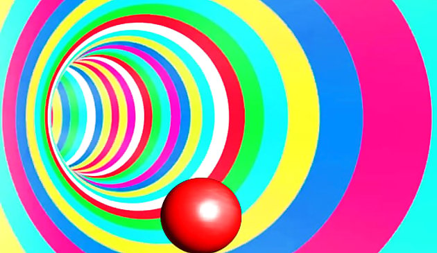 Boule tunnel de couleur