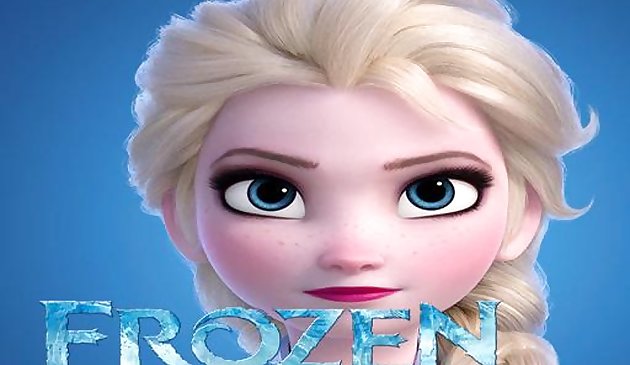 Gefrorene Elsa-Läuferin! Spiele für Kinder