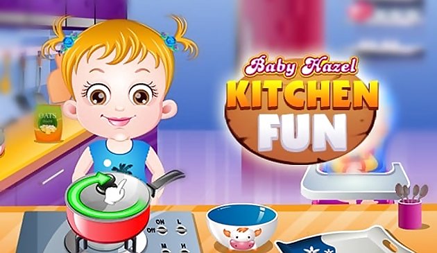 Baby Hazel Kitchen Fun
