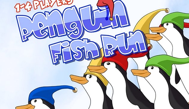 Carrera de peces pingüinos