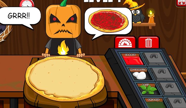Pizzería de Halloween
