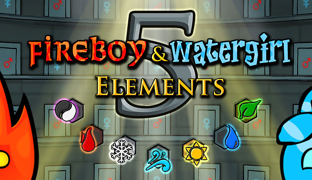 Fireboy und Watergirl 5 Elemente