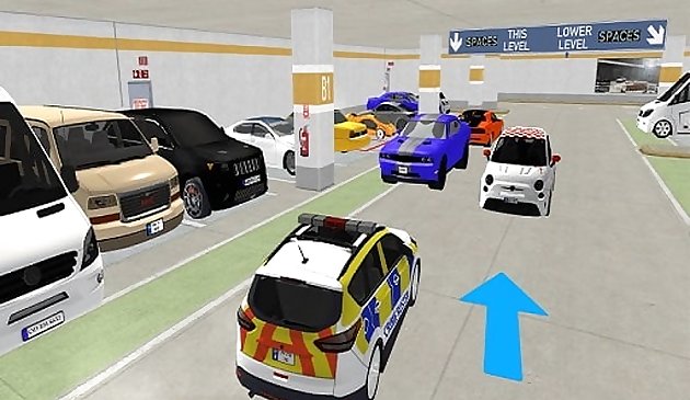 実車駐車場:地下走行シミュレーションガム