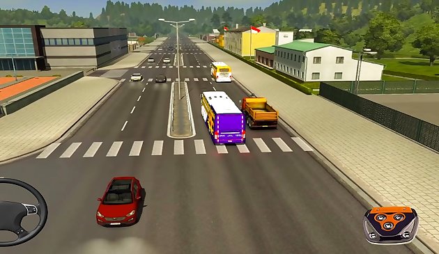 Modern City Bus Driving Simulator Game