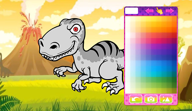 Edad de Hielo Dinosaurios divertidos coloreando