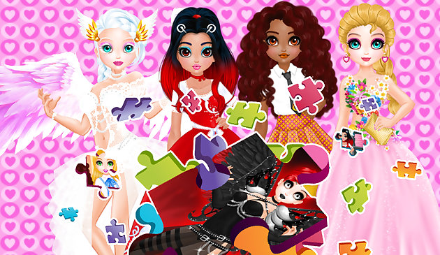 Puzzles Princesses and Angels New Look