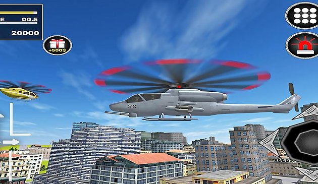 Stadt-Helikopter-Simulator-Spiel