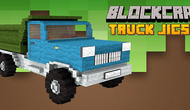 Rompecabezas de camiones Blockcraft