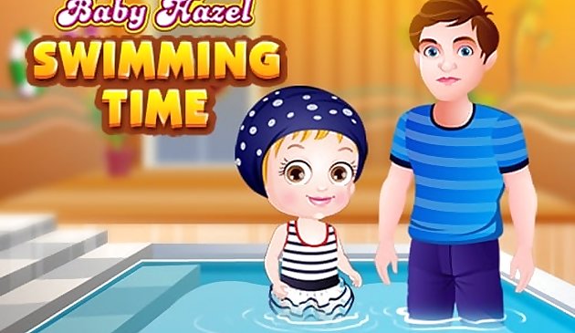 Bebé Hazel Tiempo de natación