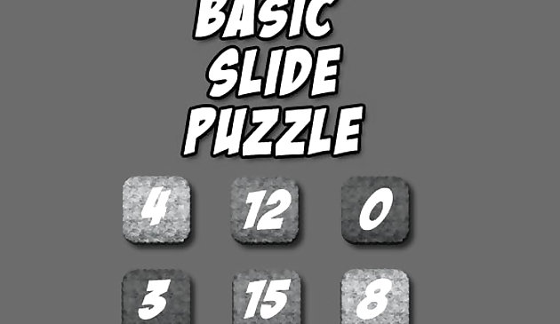 Klassisches Slide-Puzzle