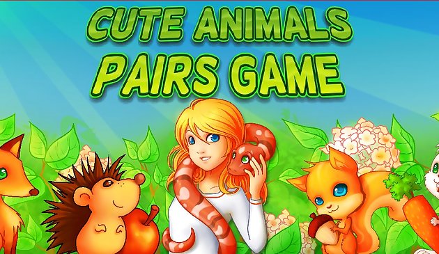 Cute Animals Pairs Game