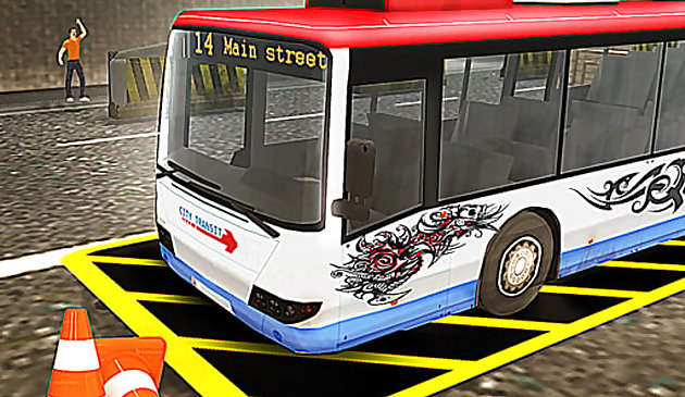 Simulador de estacionamiento de autobuses