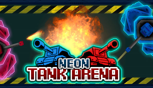 Neon-Panzer-Arena