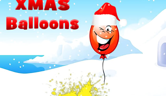 Рождественские воздушные шары