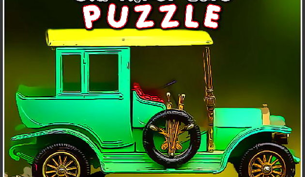 오래된 타이머 자동차 퍼즐
