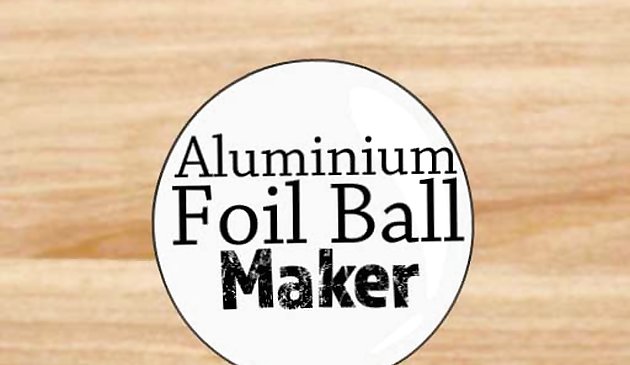 Fabricante de bolas de papel de aluminio