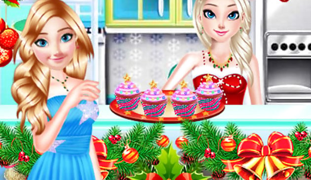 Schwester Prinzessin Weihnachts-Cupcake-Maker